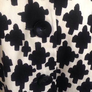 maestro Jackets & Coats - Maestro Black & White Button Vintage Crop Jacket maestro Jackets & Coats - Maestro Black & White Button Vintage Crop Jacket